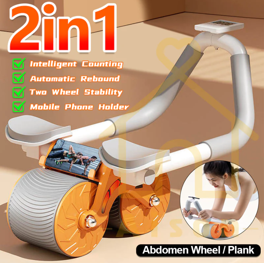 Abdominal Wheel Roller with Elbow Support