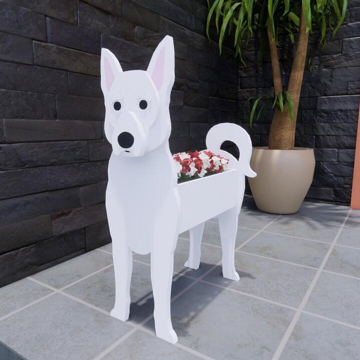 Source Manufacturers Independent Station Cross-border E-commerce Garden Art Crafts Decorations Dog Planter Cat Flower Pot