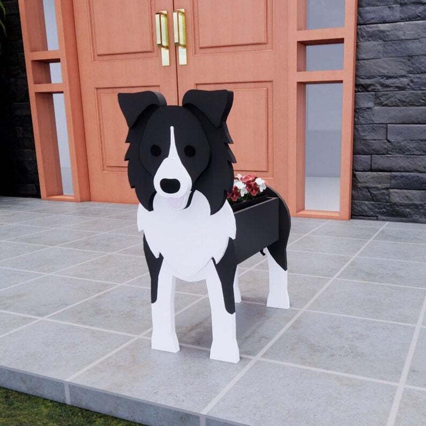 Source Manufacturers Independent Station Cross-border E-commerce Garden Art Crafts Decorations Dog Planter Cat Flower Pot