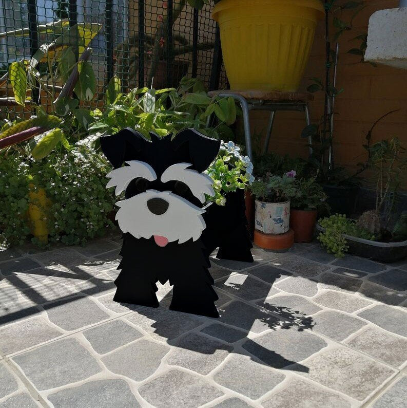 Source Manufacturers Independent Station Cross-border E-commerce Garden Art Crafts Decorations Dog Planter Cat Flower Pot