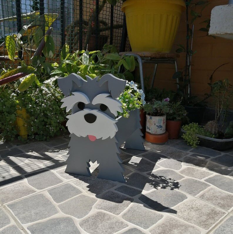 Source Manufacturers Independent Station Cross-border E-commerce Garden Art Crafts Decorations Dog Planter Cat Flower Pot