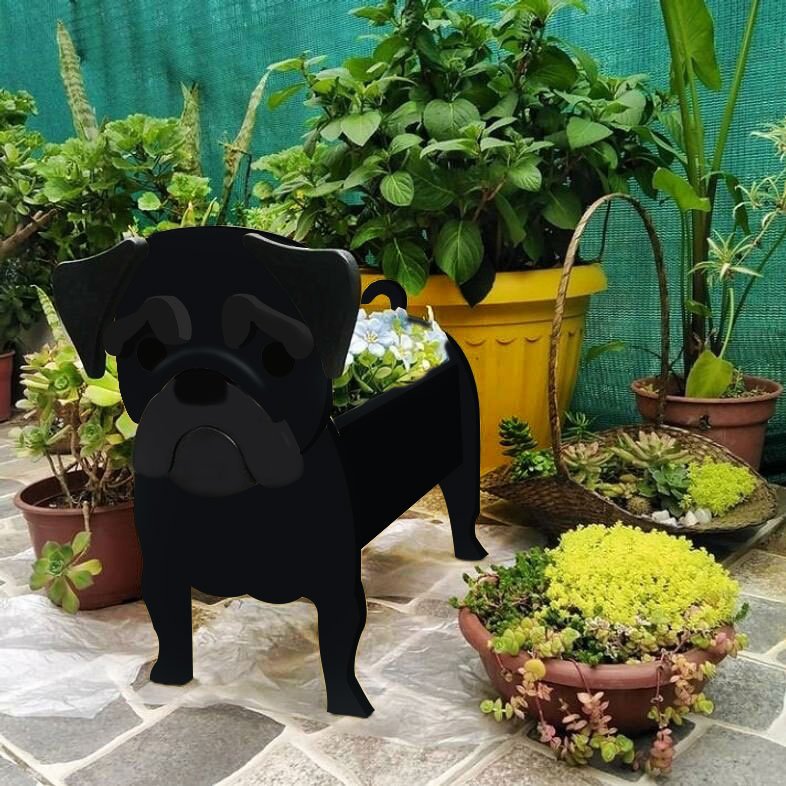 Source Manufacturers Independent Station Cross-border E-commerce Garden Art Crafts Decorations Dog Planter Cat Flower Pot