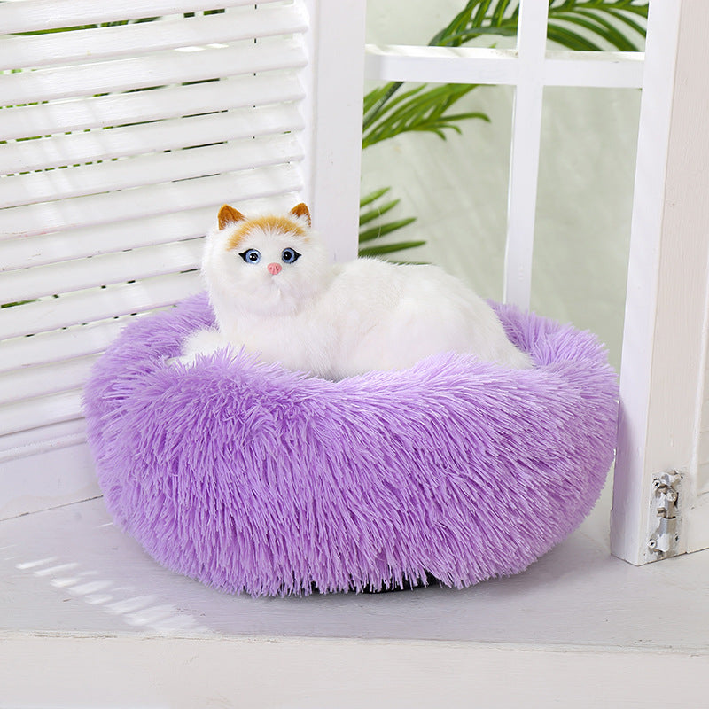 Soothing Pet Bed used by cat