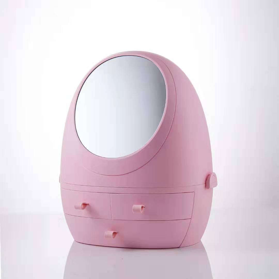 Pink Cosmetics Storage Box without Light