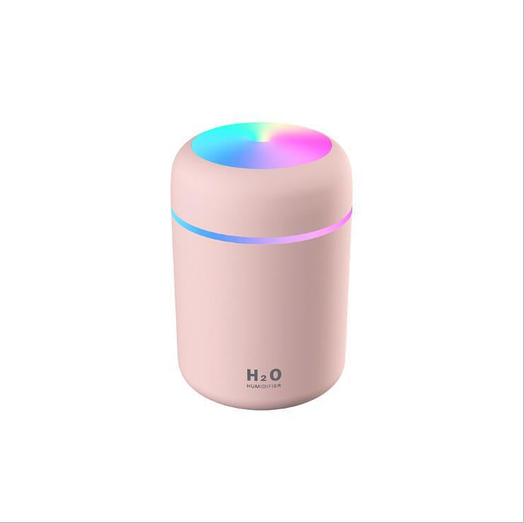 Portable H2O Air Humidifier Pink