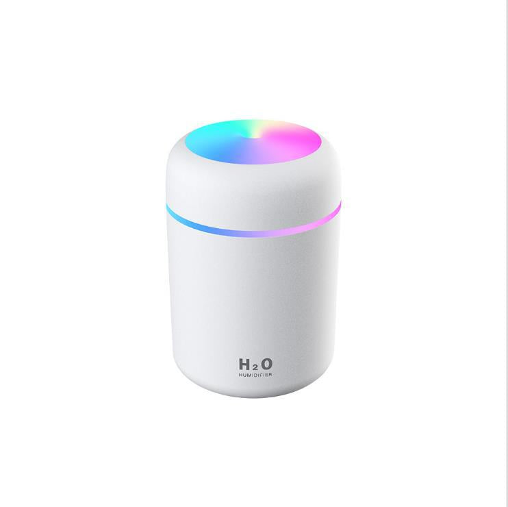 Portable H2O Air Humidifier White