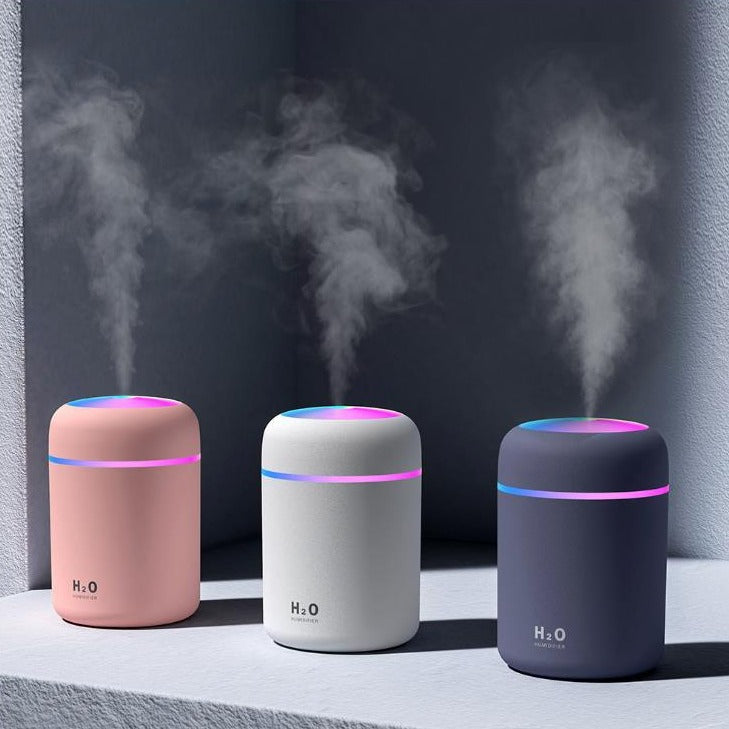 Portable H2O Air Humidifier Color Variations