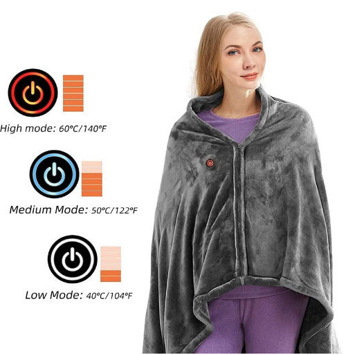 Rechargeable Heating Blanket 3 Heating Modes