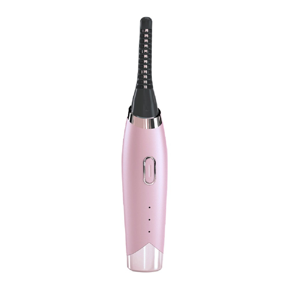 Heated Eyelash Curling Pen Pink Powder