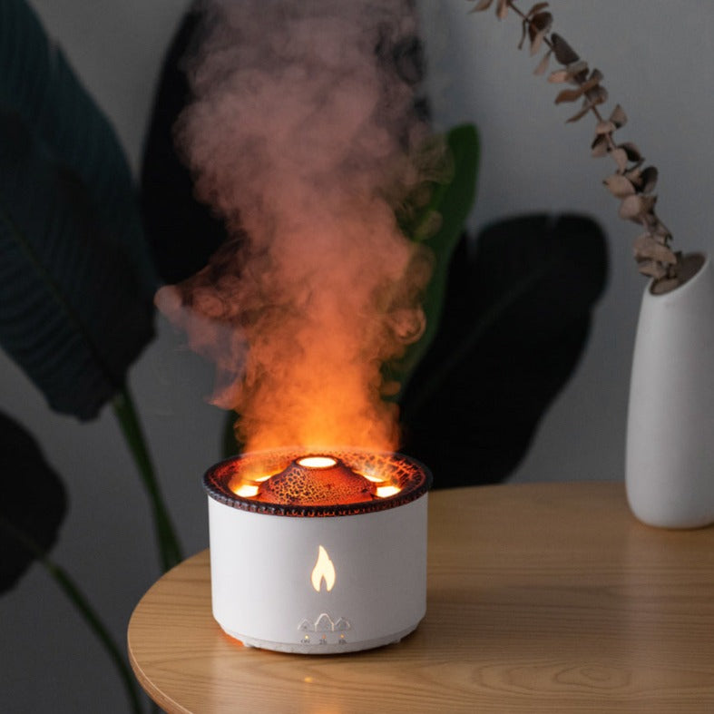 Volcanic Aroma Humidifier in use